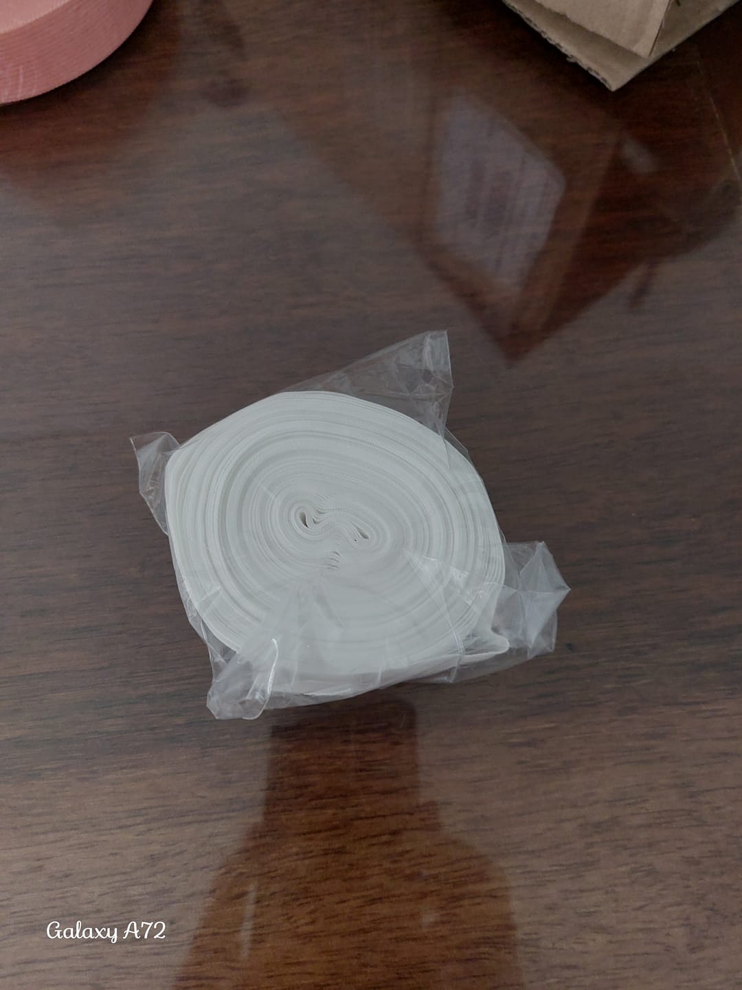 Customer photo review of BONEON 25MM C/VINCO COR BRANCO 10 METROS