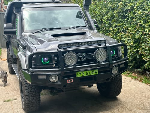 Customer photo review of RGB Demon Eye (Pair)