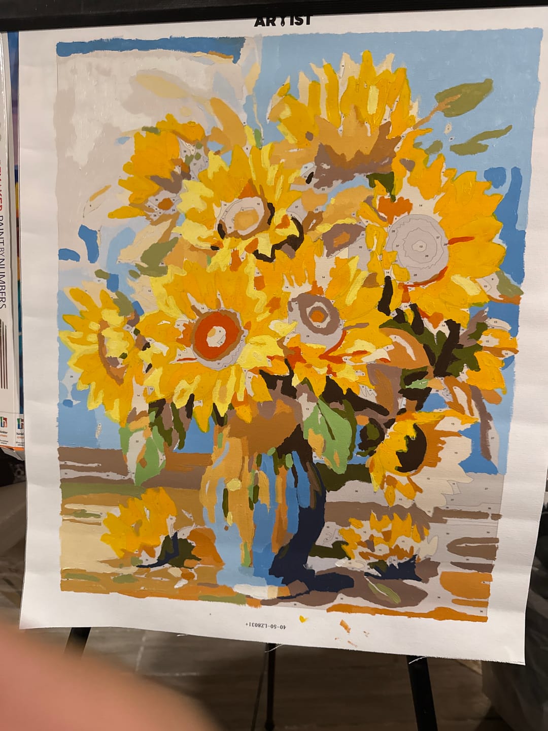 Customer photo review of Vase of Golden Blooms