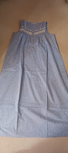 Customer photo review of The "Eileen" Coastal Willow Cotton Lawn Ballet Nightgown