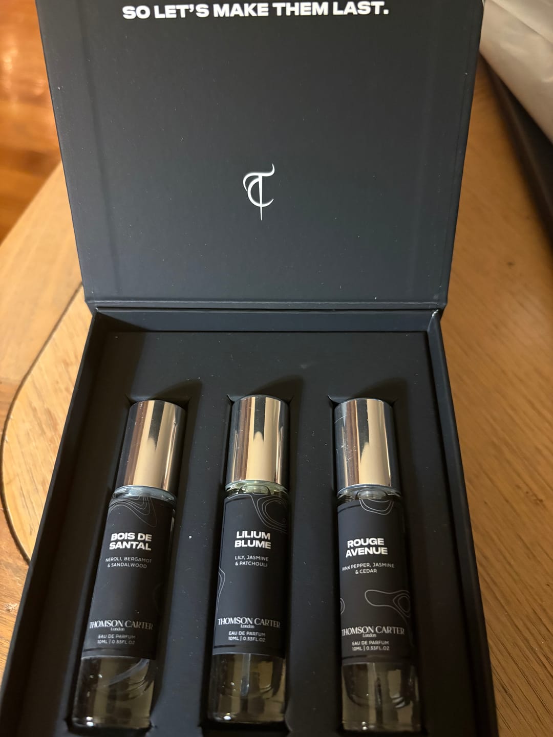 Customer photo review of Gift Set | 3x 10ml | For Her