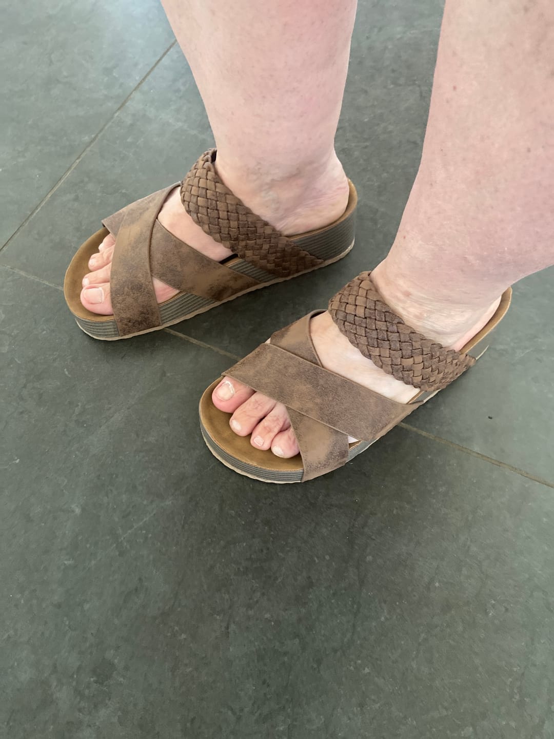 Customer photo review of Sienne Sandal | Dune