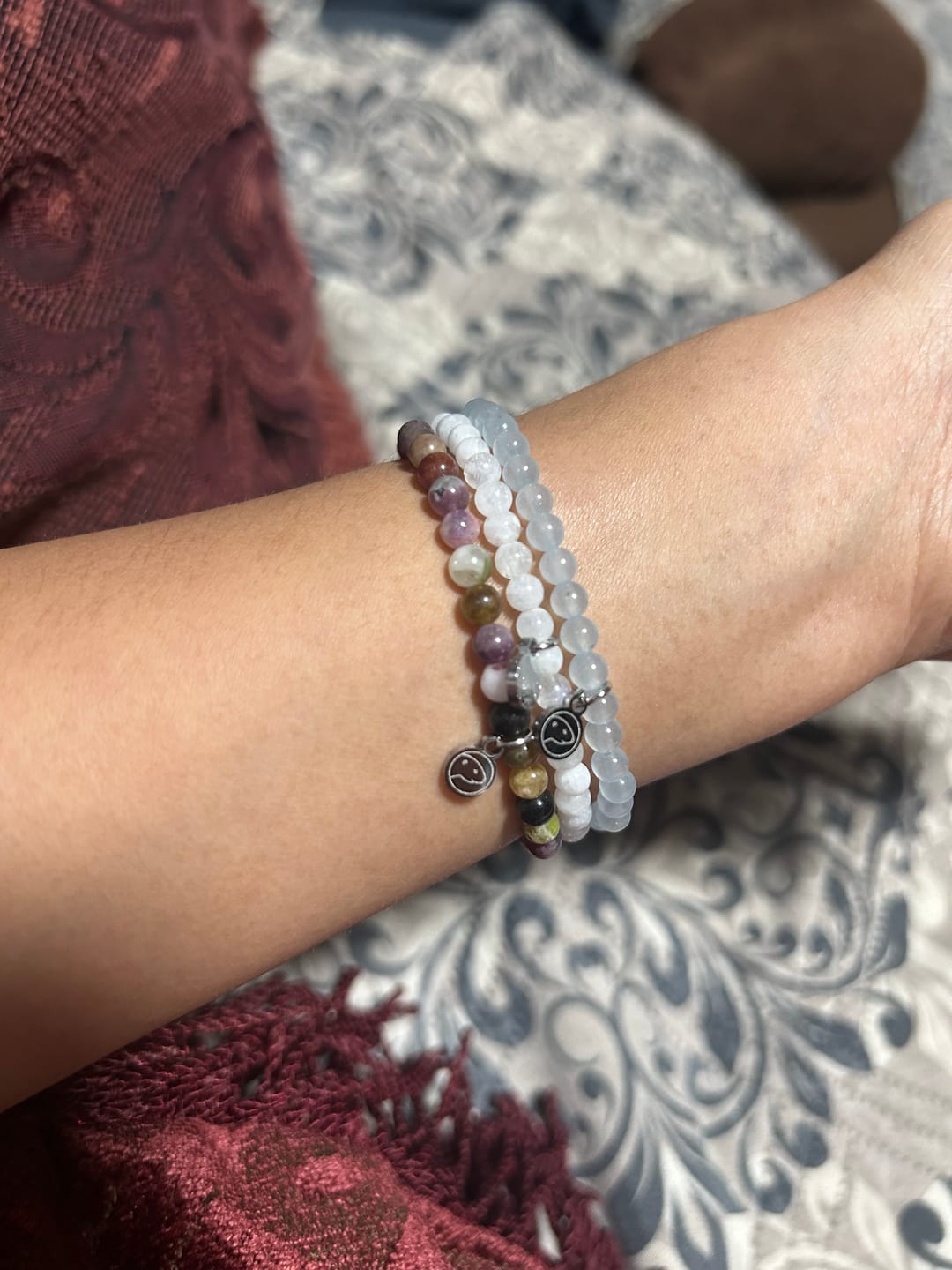 Customer photo review of Moonstone Bracelet Mini