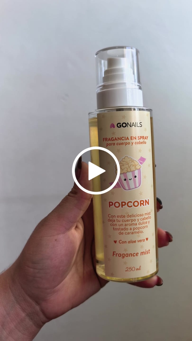 Customer video review of Fragancia Corporal - Popcorn