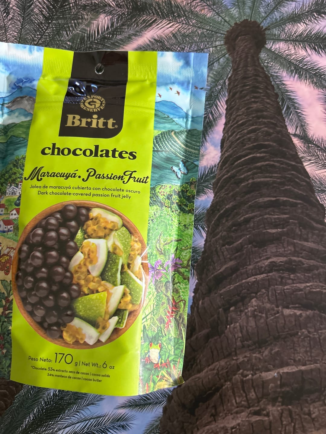 Customer photo review of DARK CHOCOLATE COVERED MACADAMIA