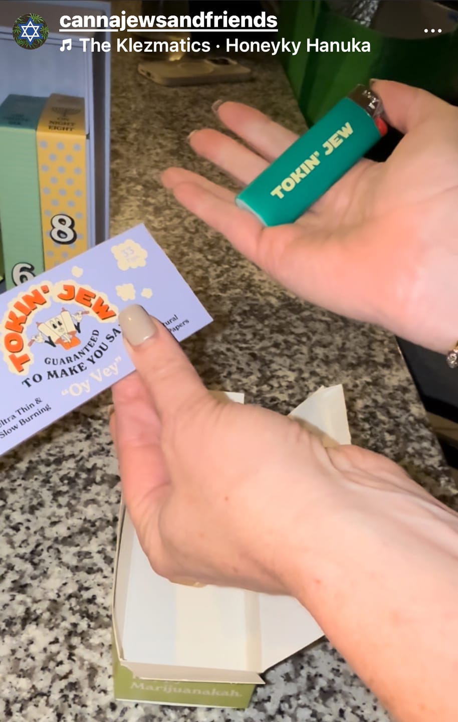 Customer photo review of Advent Calendar: Eight Hazy Nights
