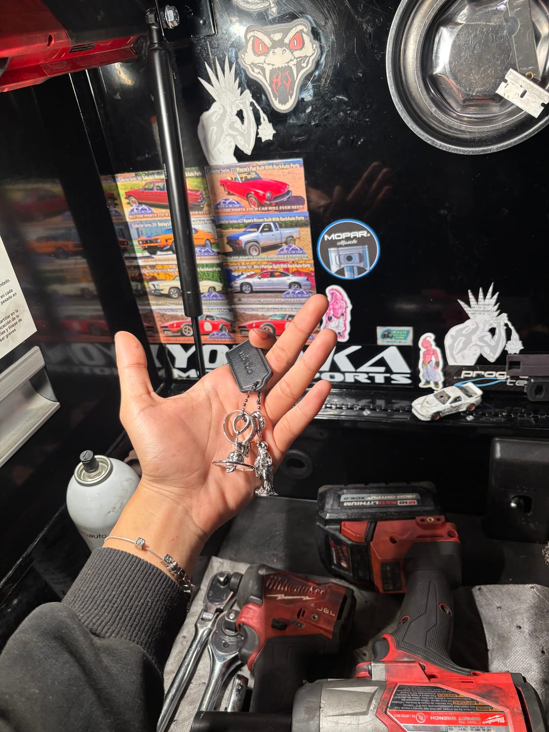 Customer photo review of ORBITUARY PENDANT