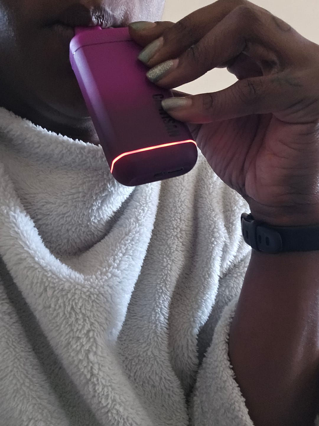 Customer photo review of Veil Bar Flow