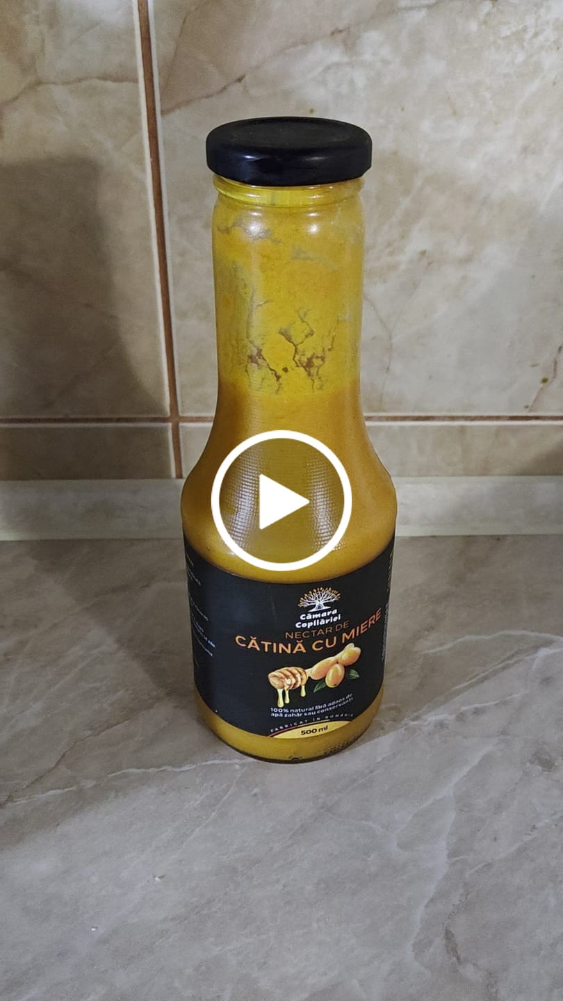 Customer video review of Nectar de Cătină cu Miere - 500ml