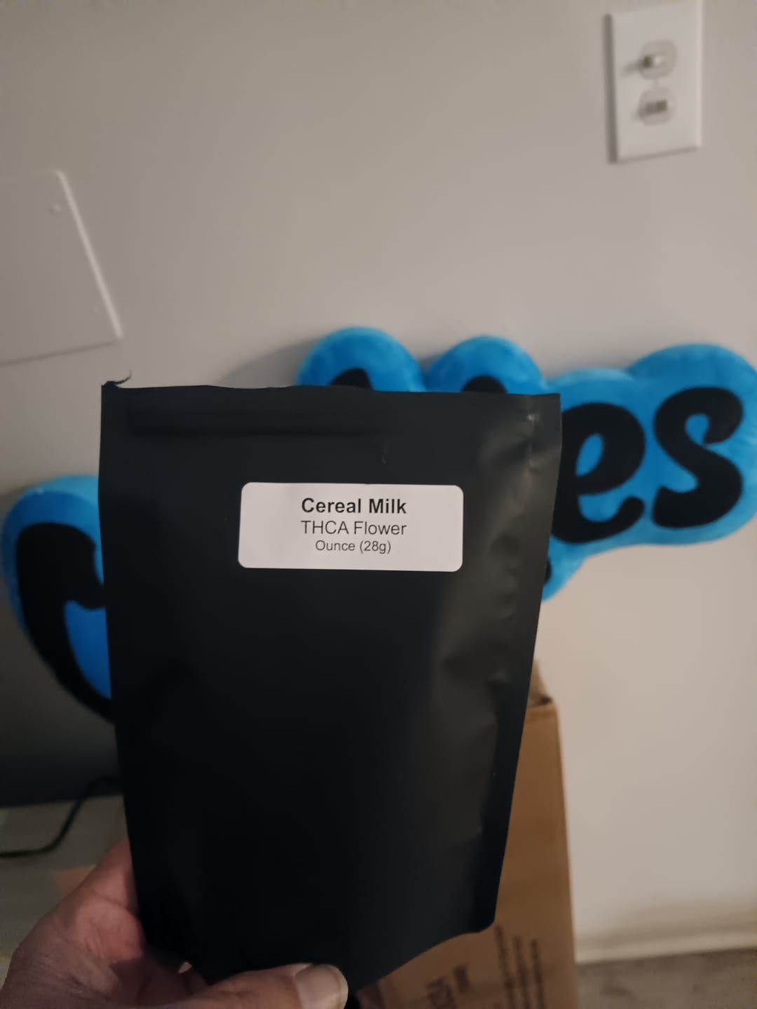 Customer photo review of Cereal Milk THCA Flower