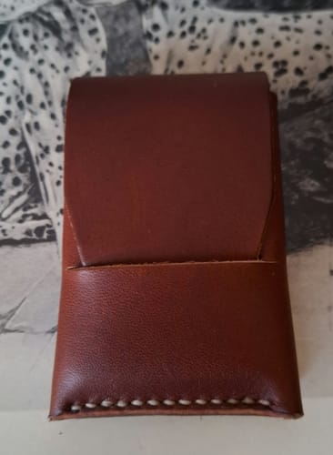 Customer photo review of Slimmad plånbok i äkta läder