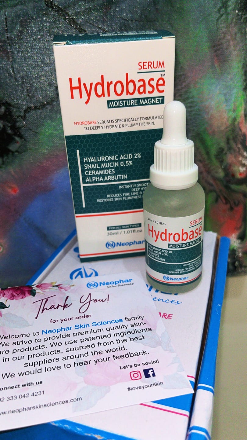 Customer photo review of Hydrobase Serum