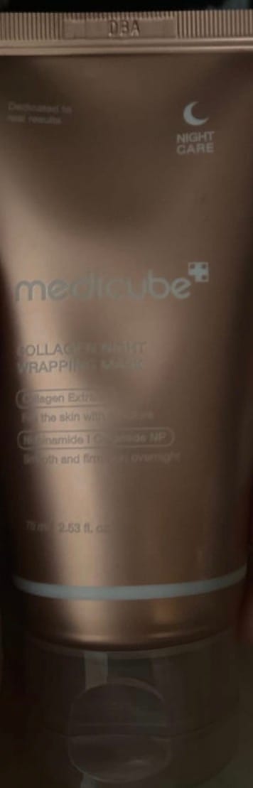 Customer photo review of Medicube - Masque - Collagen Night Wrapping Mask