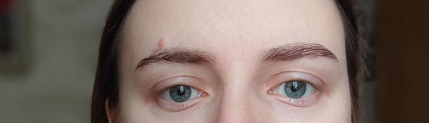 Customer photo review of Īpaši stiprs uzacu fiksācijas gels Vivienne Sabo Fixateur Superb Extra Strong Eyebrow Gel