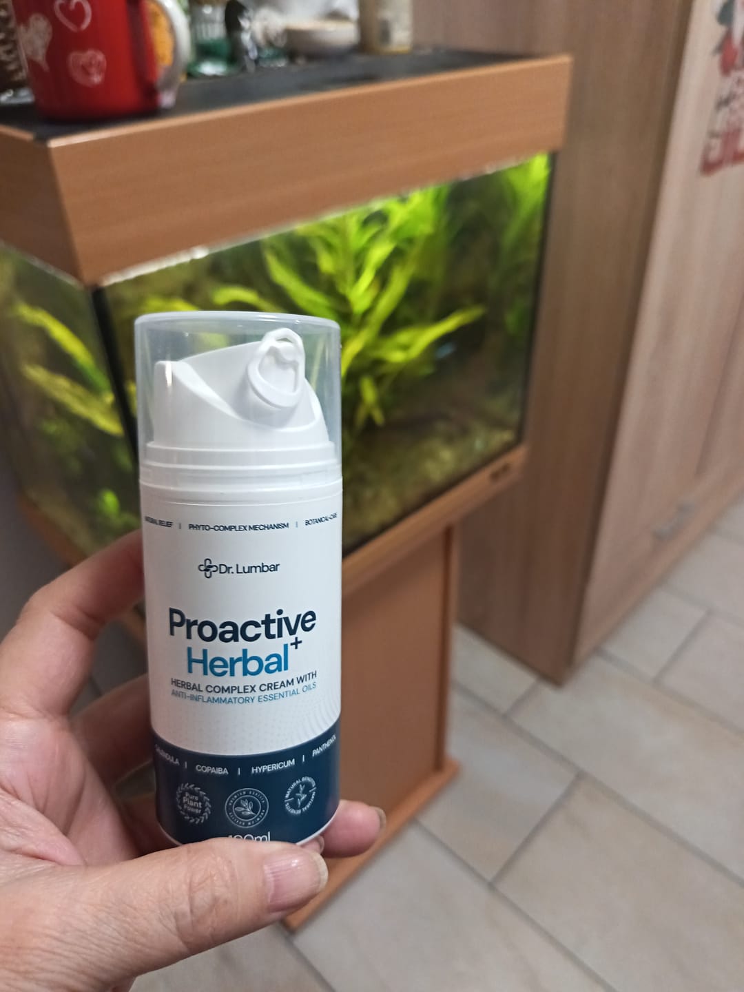 Customer photo review of Proactive Herbal+ Speciális Gyógynövény Krém Izmokra, Ízületekre, Talpi Bőnyére