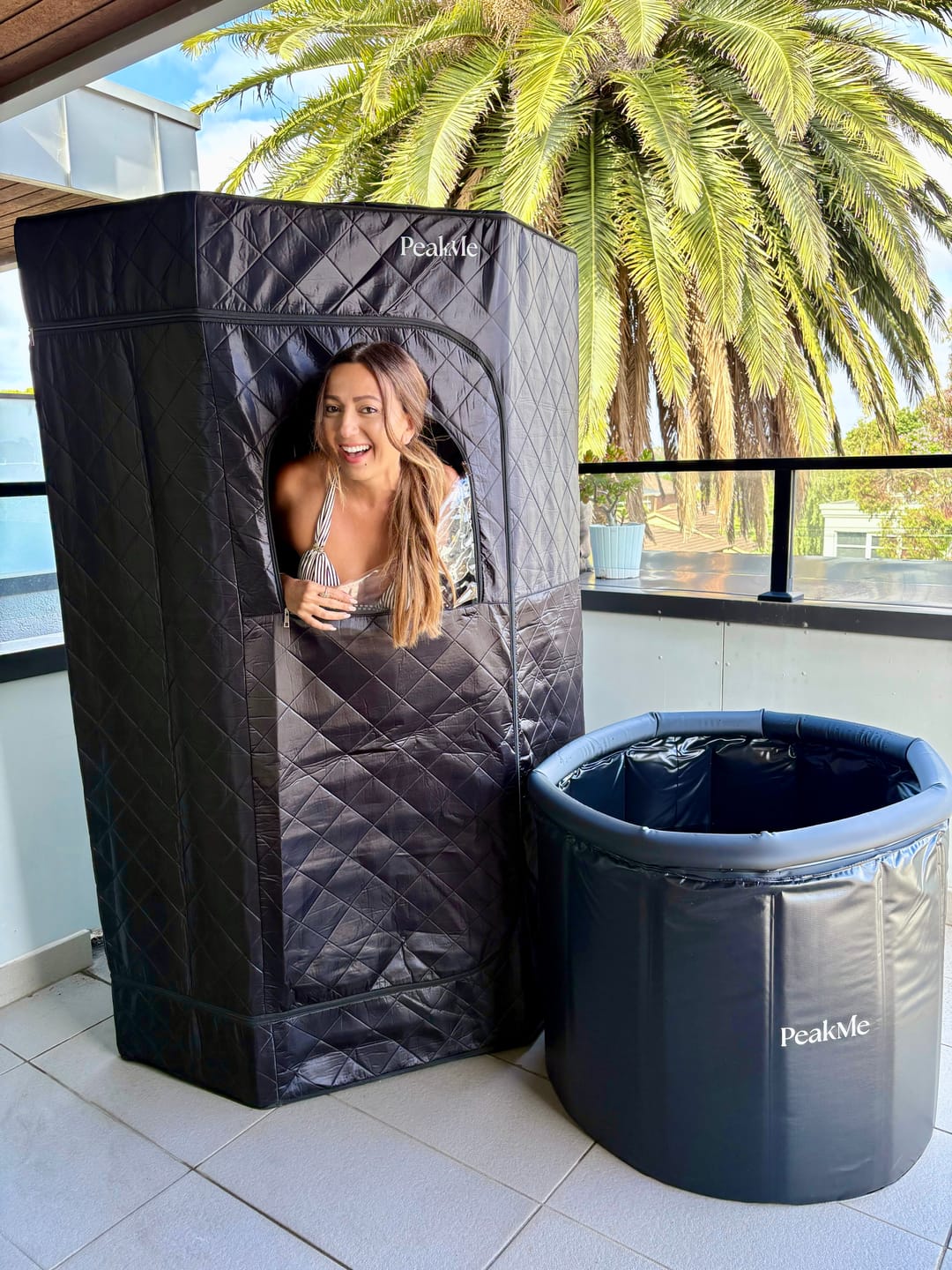 Customer photo review of Retreat Steam Sauna