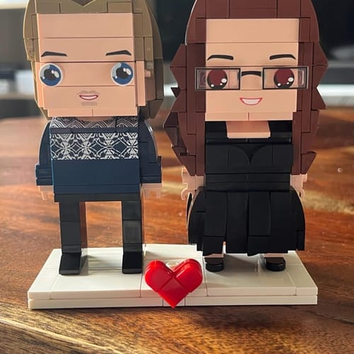 Customer photo review of Custom Fully Body Brick Figures