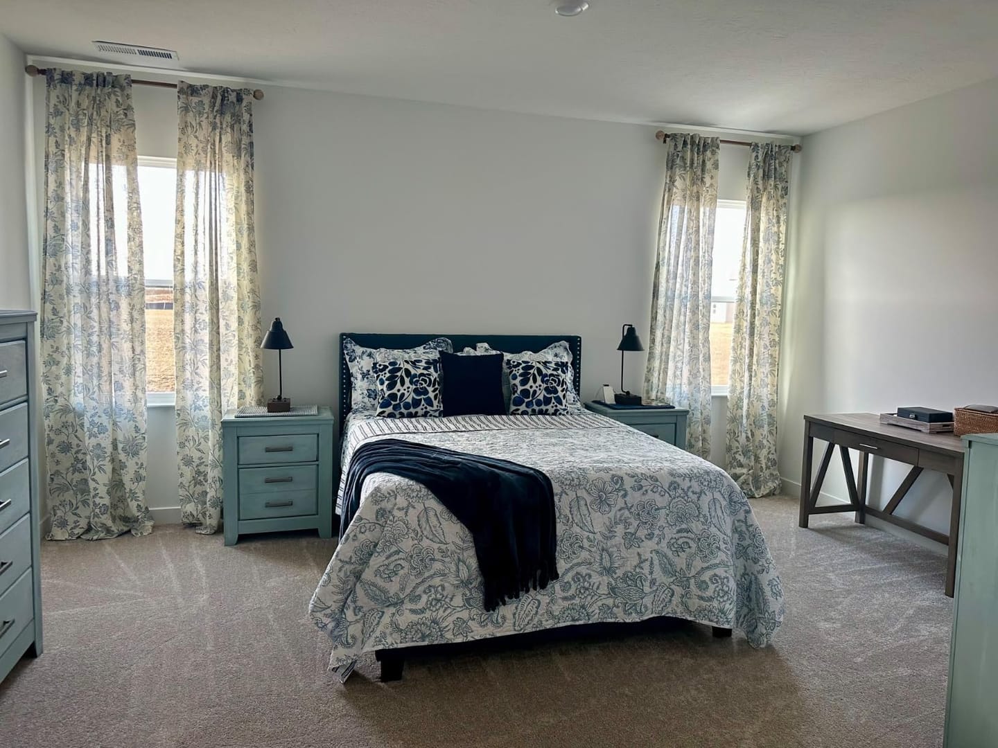 Customer photo review of Vintage Botanical Vine & Multi-Floral Curtains