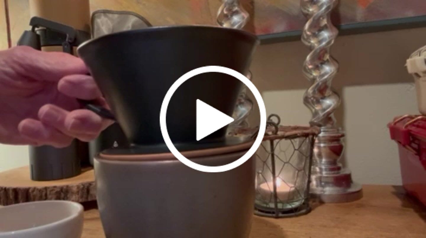 Customer video review of Kalita Wave 185 Stainless Steel Coffee Dripper