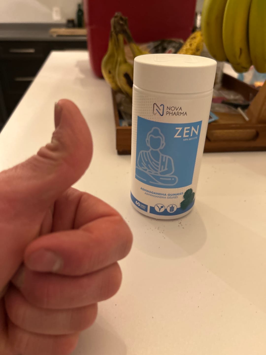 Customer photo review of Nova Pharma - Zen - Gummies à l'Ashwagandha - 60 Gummies