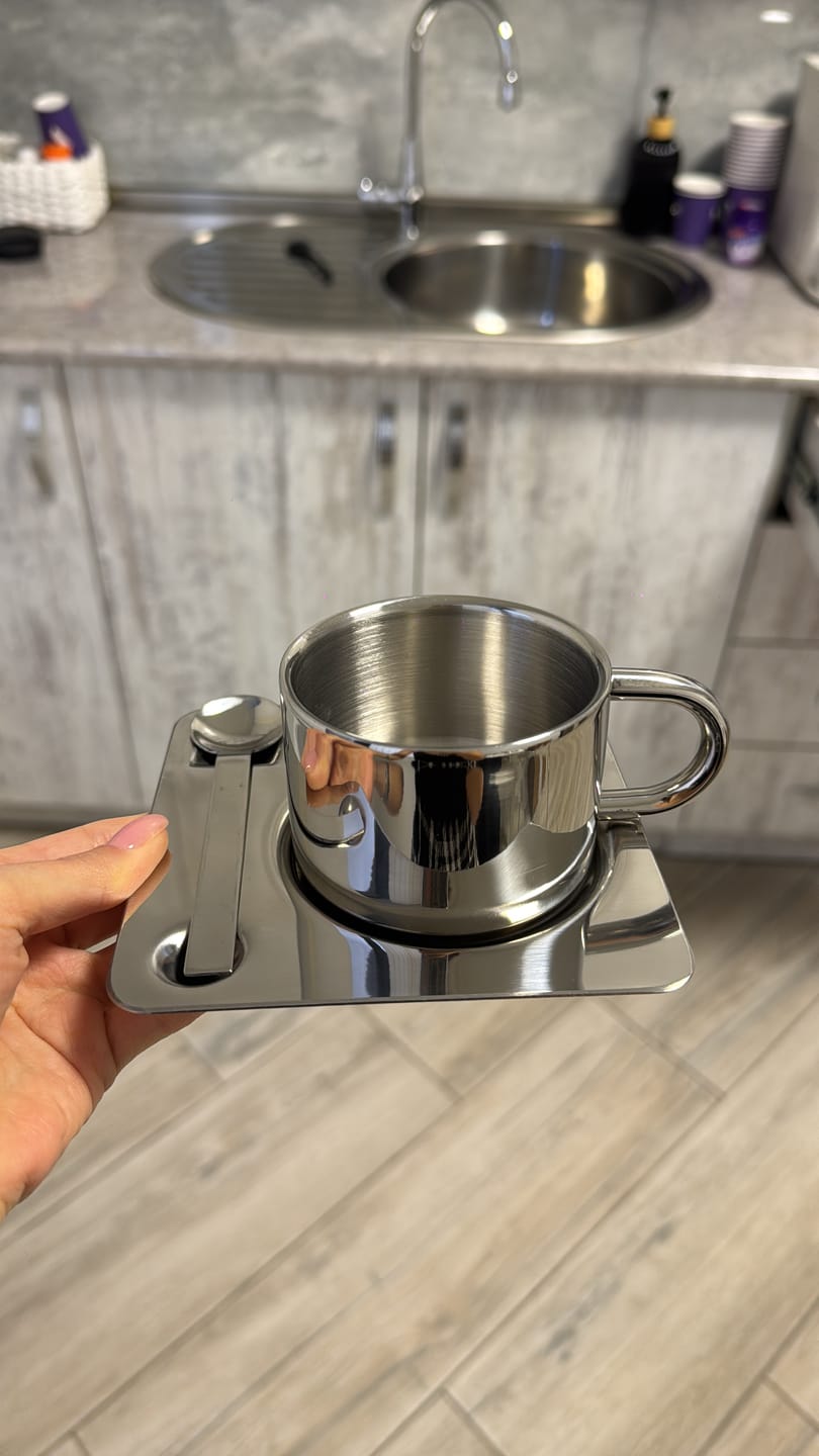 Customer photo review of Noir Steel Plate