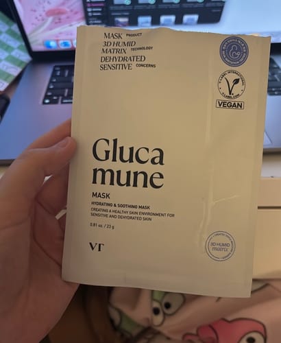 Customer photo review of [VT Cosmetics] Glucamune Mask 1ea
