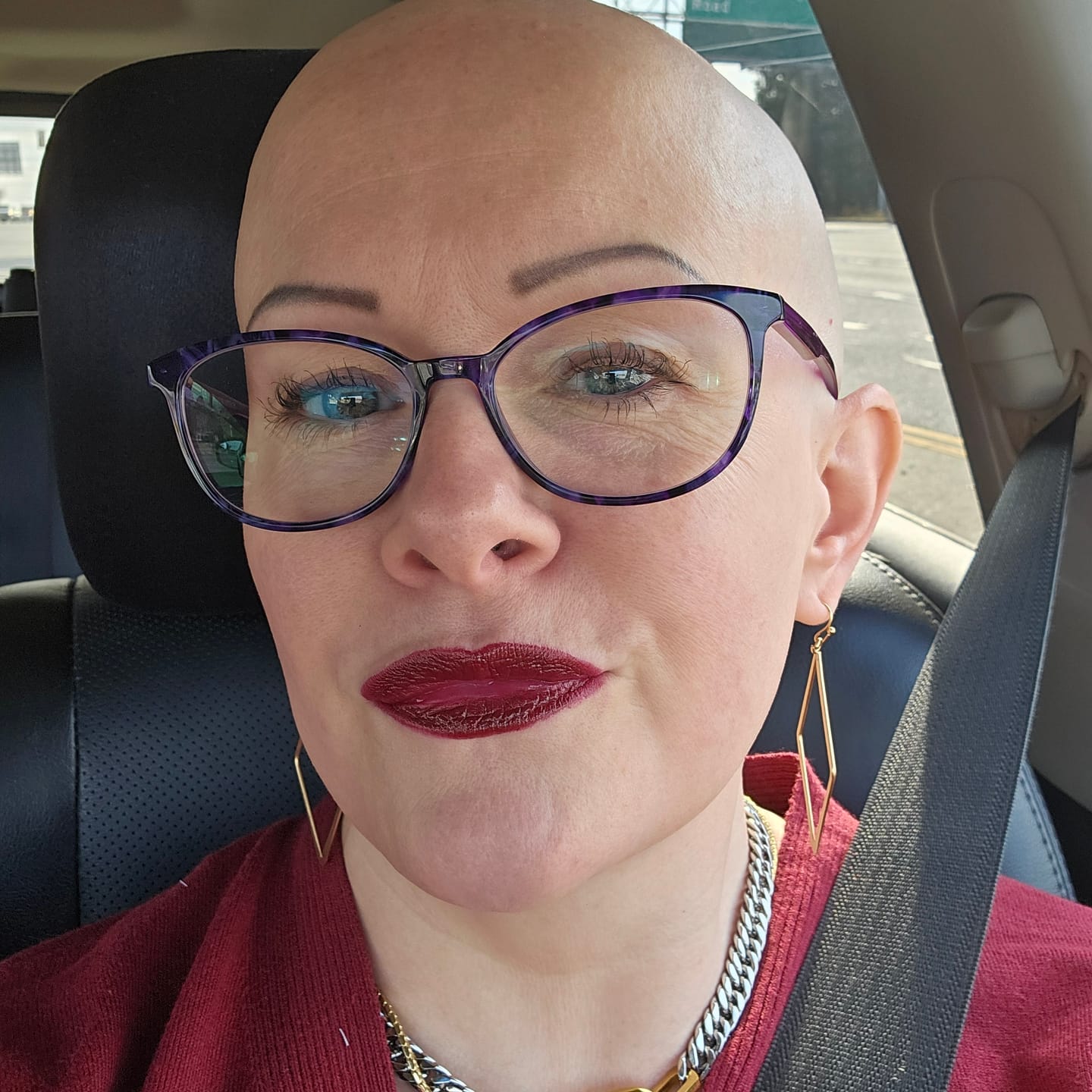 Customer photo review of Berlin Lipstick