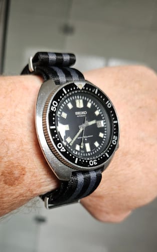 Customer photo review of HD Bond Nylon Watch Strap