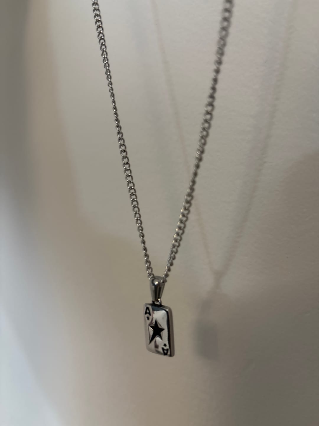 Customer photo review of Ace Of Stars Pendant