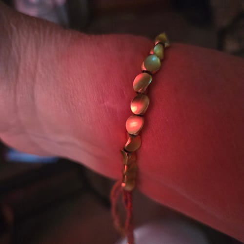 Customer photo review of 2 Tibetan Bracelets of Fortune