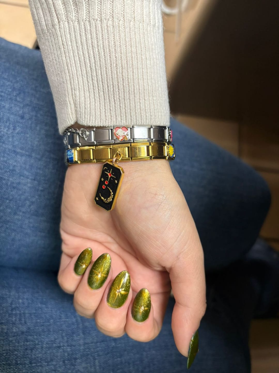 Customer photo review of Charm Snoopy Corazón