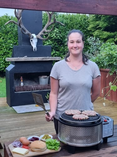 Customer photo review of COBB Grill Gas Bundle