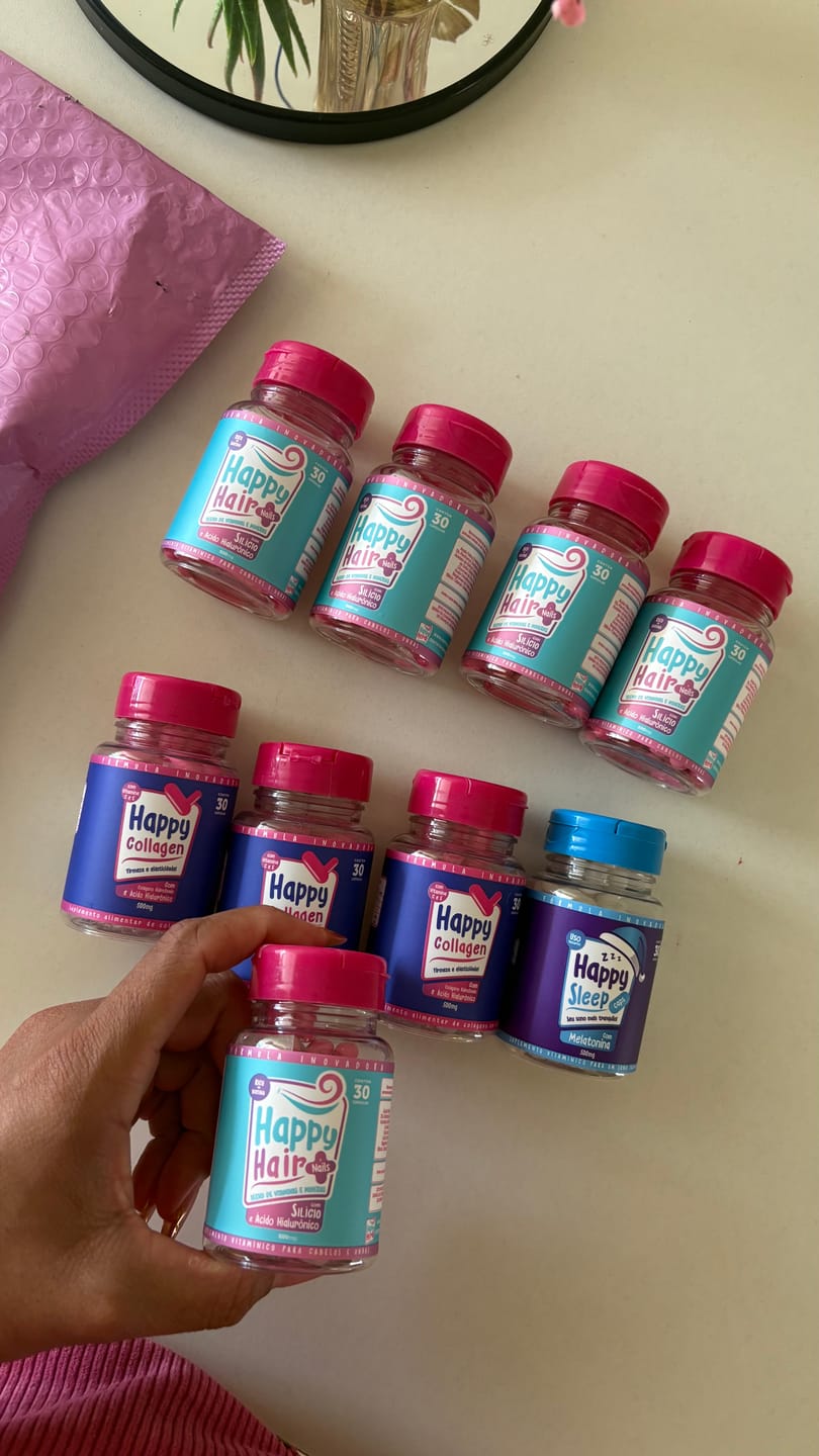 Customer photo review of Happy Collagen 2 Potes