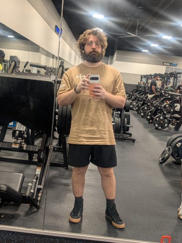 Customer photo review of Disciple Oversized Tee