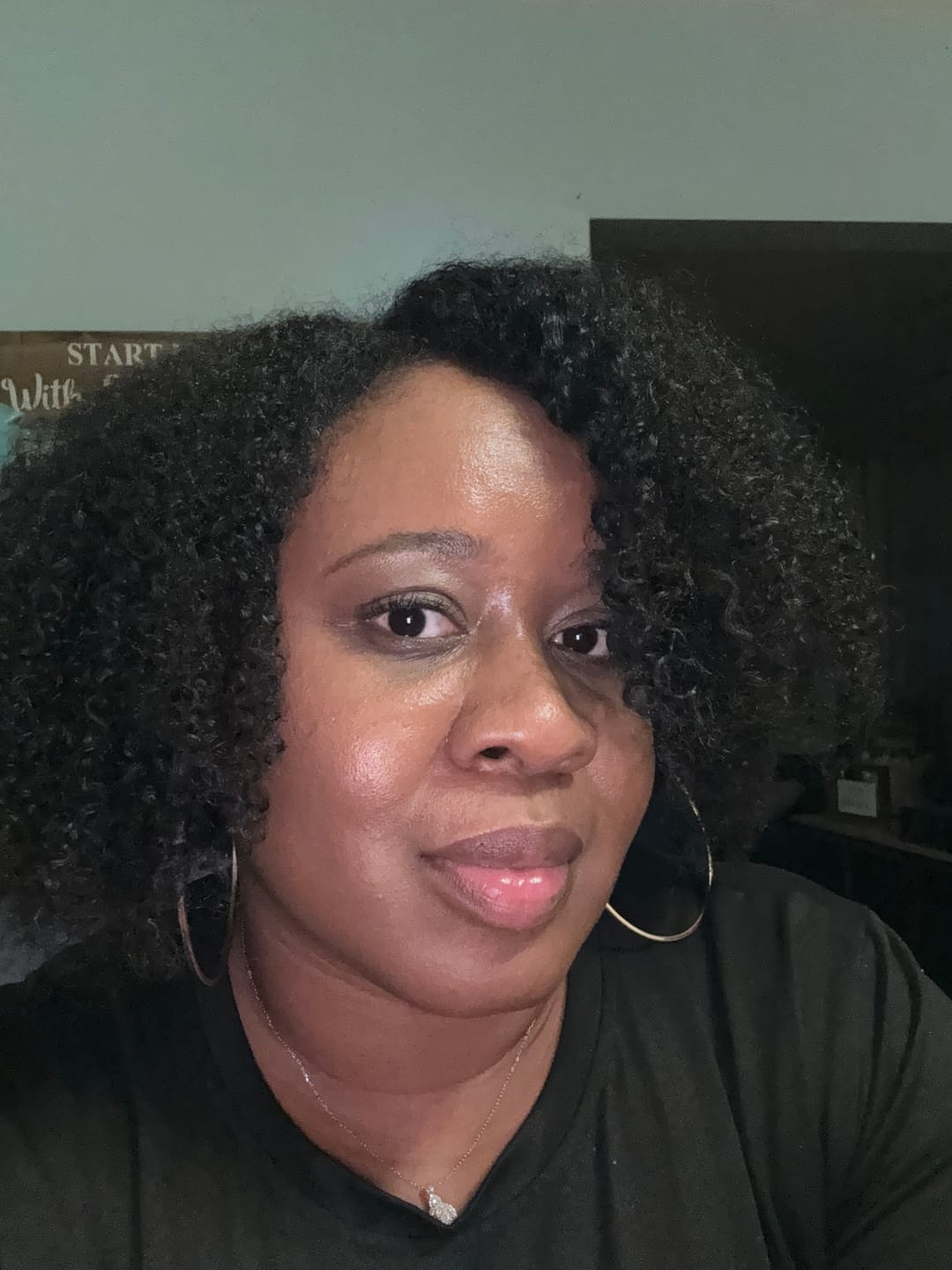 Customer photo review of Wash & Go Moisturizer – Light Hold for Soft, Touchable, Hydrated Curls