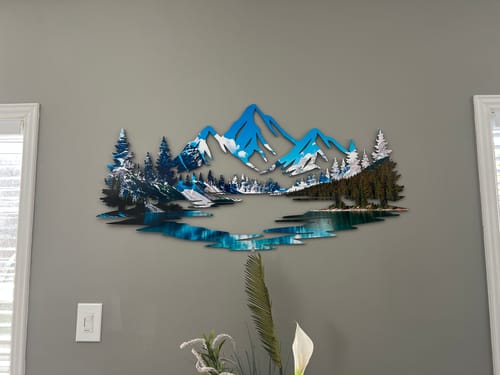 Customer photo review of Banff National Park Printed Wall Art