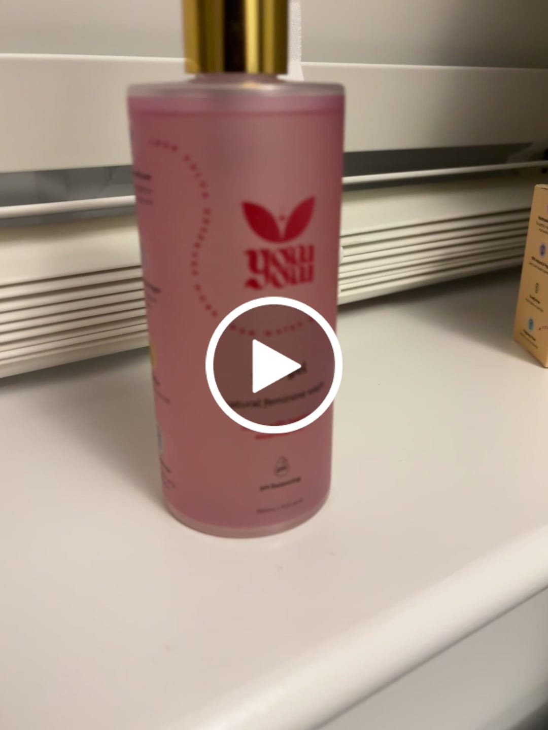 Customer video review of Yoni Gel