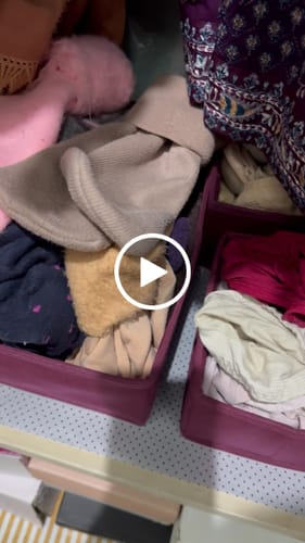 Customer video review of Qoolish Pack of 3 Chic Maroon Drawer Organizers