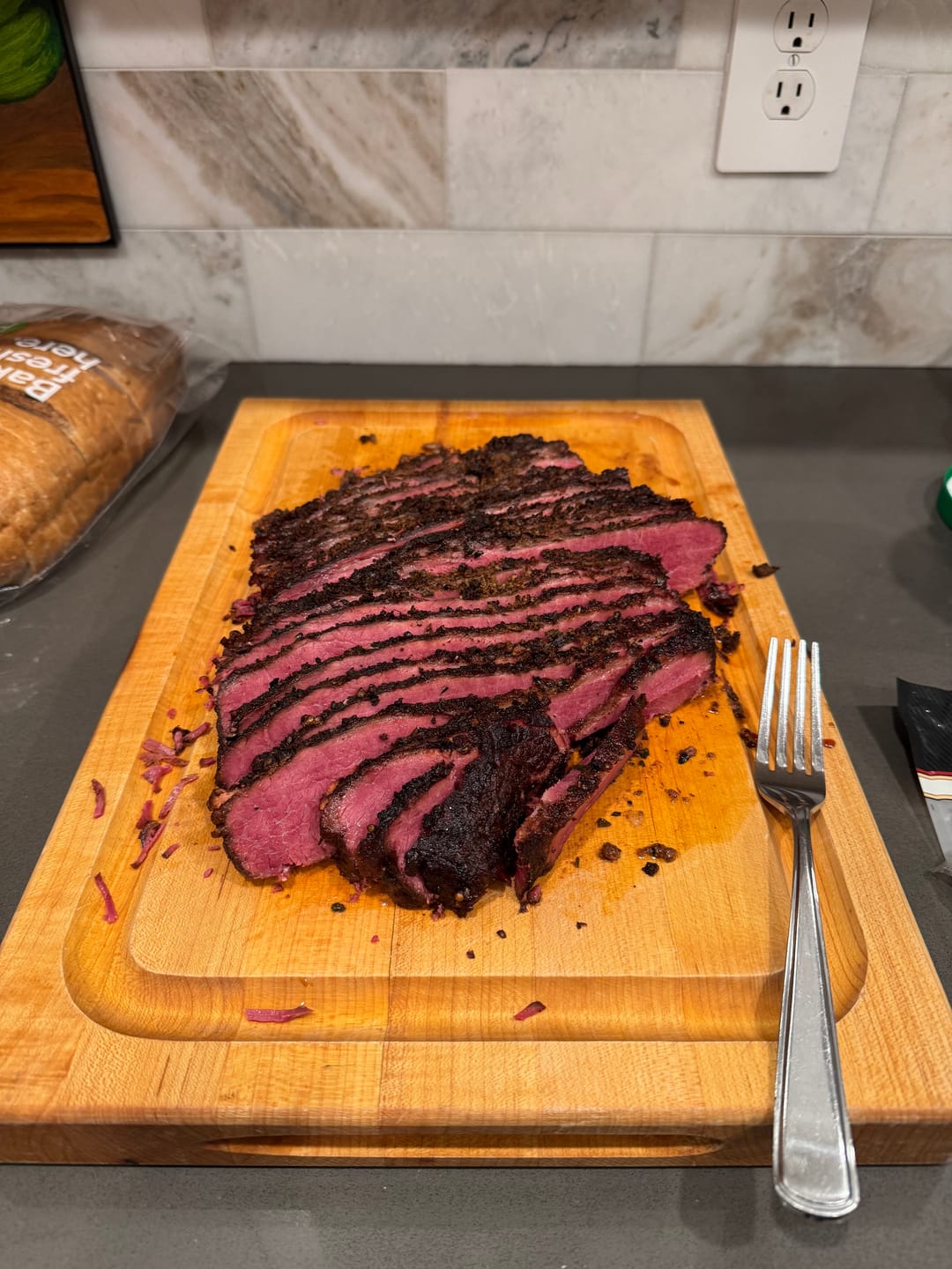 Customer photo review of USDA Prime Brisket