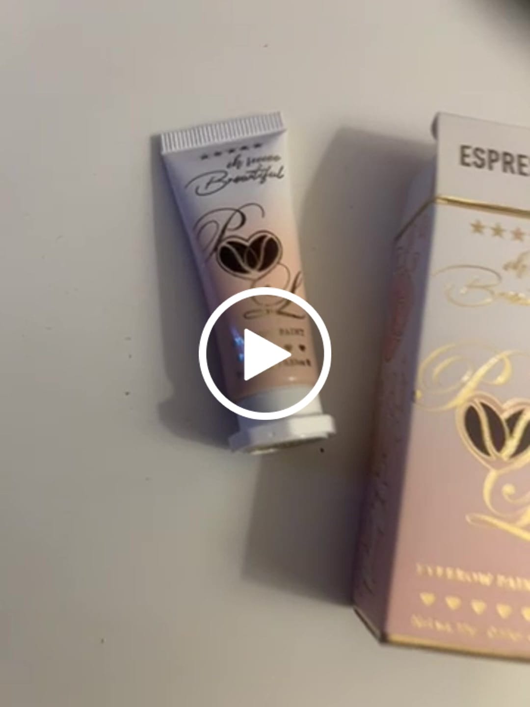 Customer video review of P.Louise Eyebrow Paint