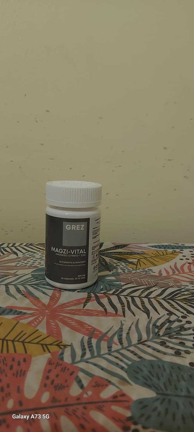 Customer photo review of MAGZI-VITAL - 800mg magnesio citrato + zinc