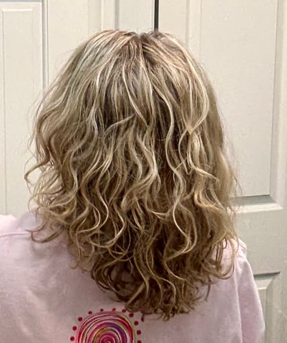 Customer photo review of Wave Tamer Anti-Frizz Styling Cream
