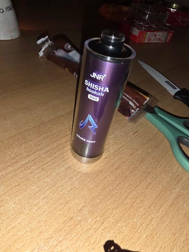 Customer photo review of JNR - Shisha Hookah Max 22K - Puff Jetable / Disposable - 2% nicotine