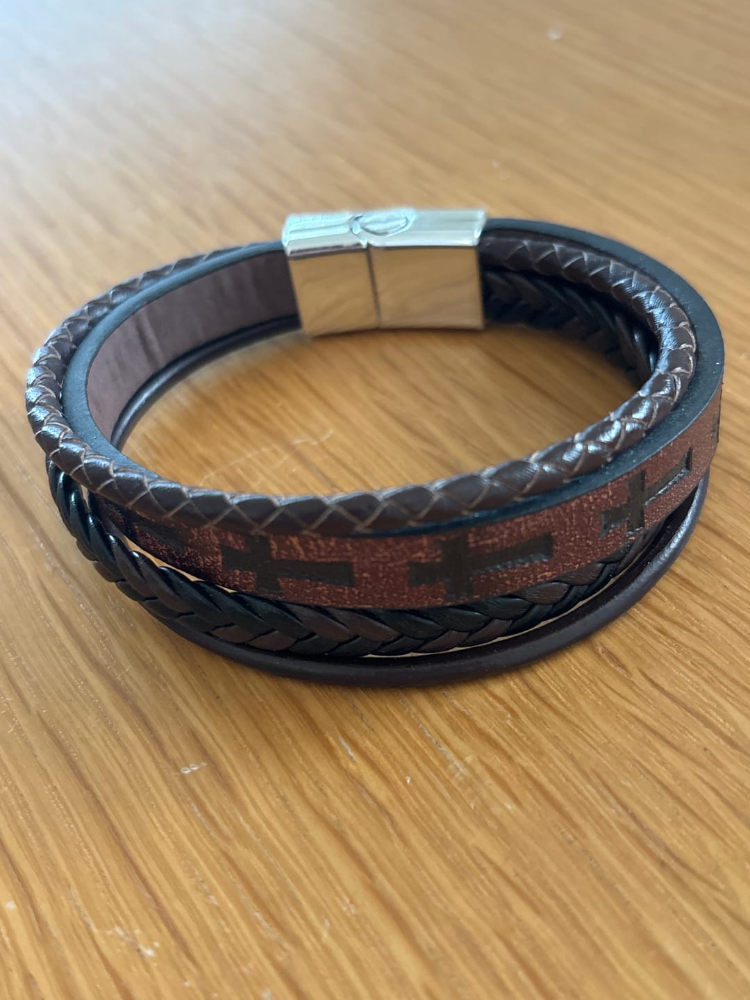 Customer photo review of Bracelet du Croisé Templier