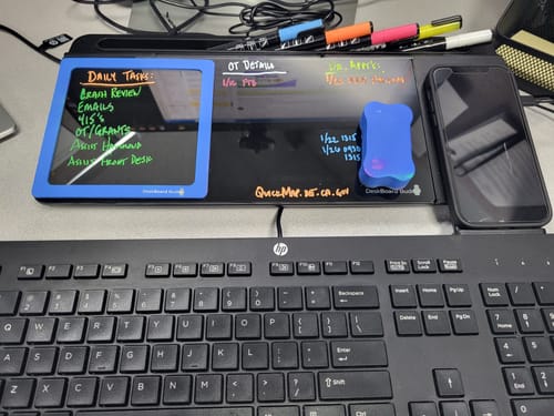 Customer photo review of DeskBoard Buddy