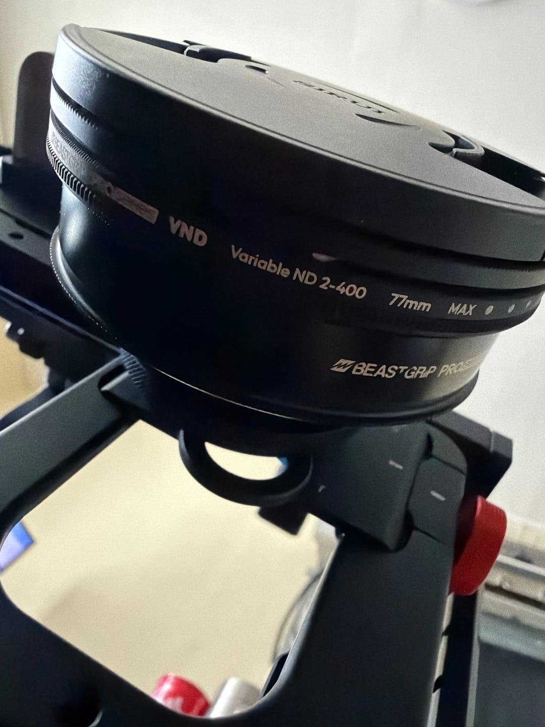 Customer photo review of Beastgrip Pro Series Variable ND Filter
