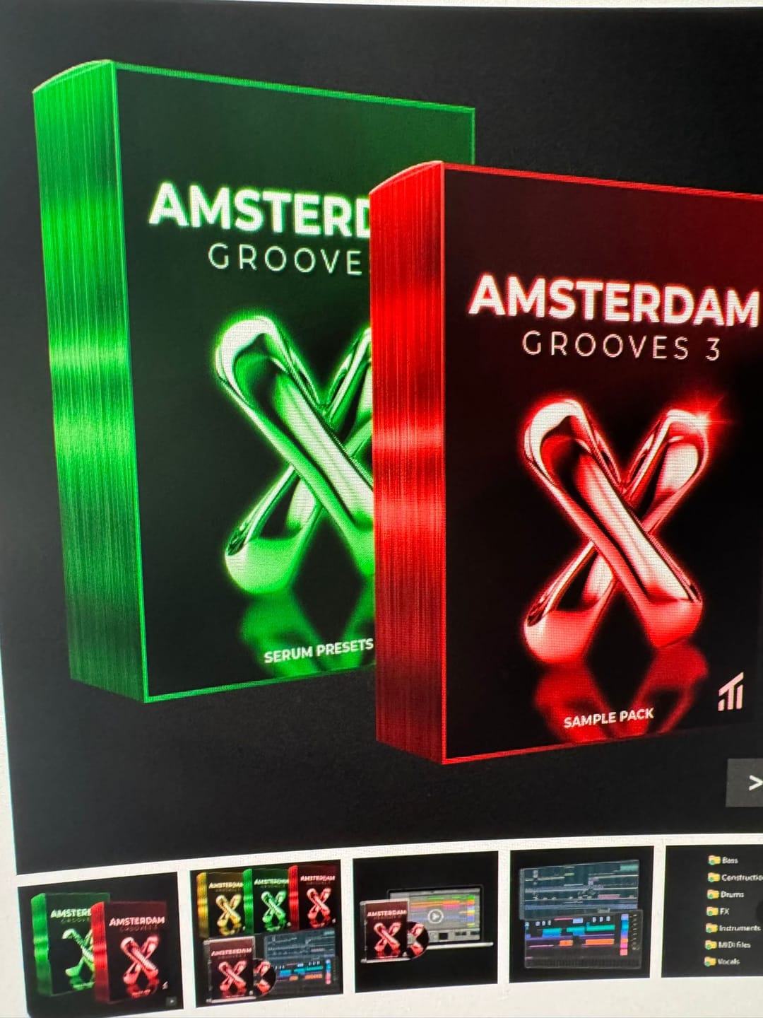 Customer photo review of Amsterdam Grooves Vol.3 - Full Bundle - Deep & Minimal