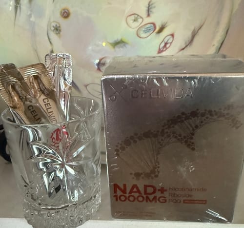 Customer photo review of NAD+ Berry Flavor Drink Mix Celivida®