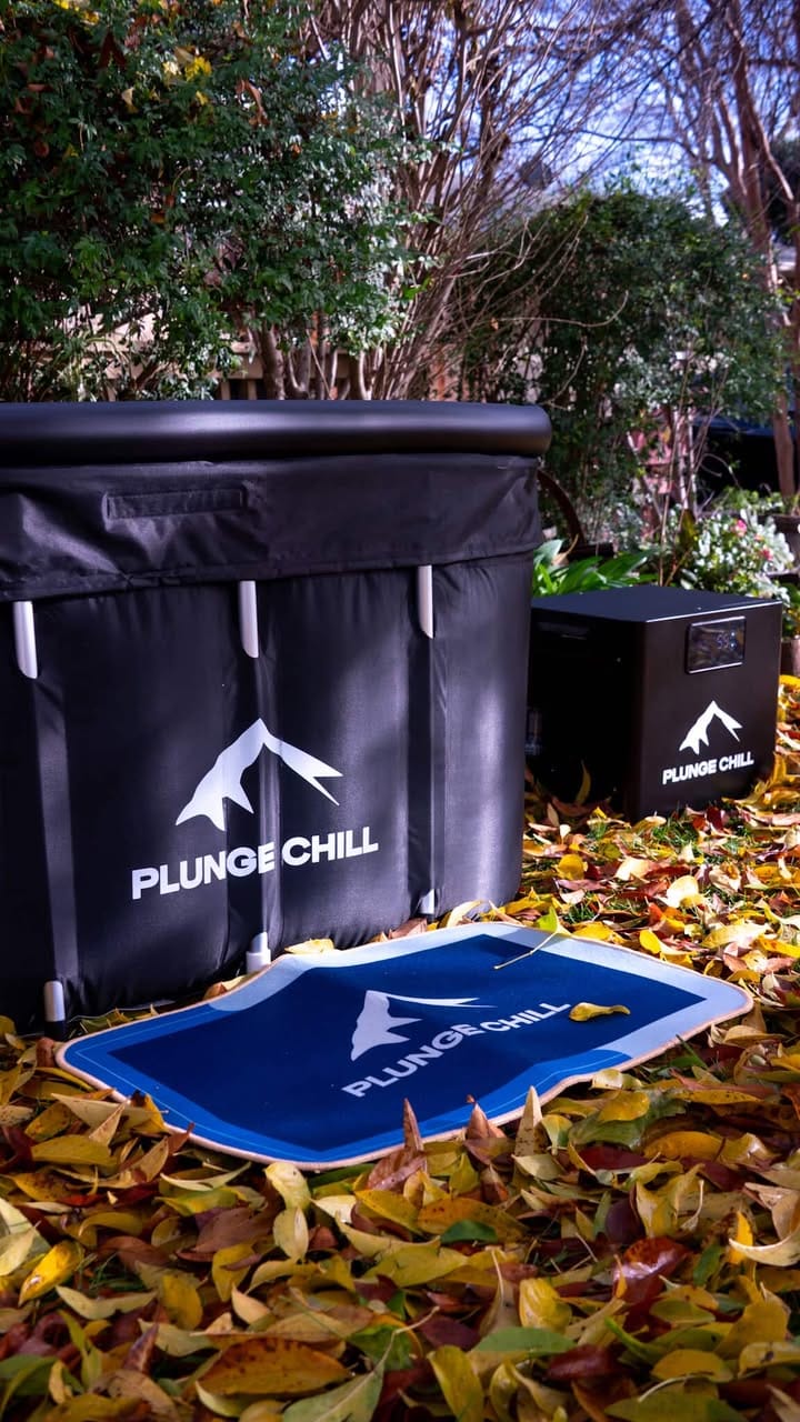 Customer photo review of Cold Plunge Chiller + Tub (MAX)