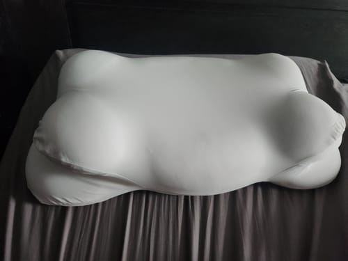 Customer photo review of Mellow CloudAlign™ Pillow